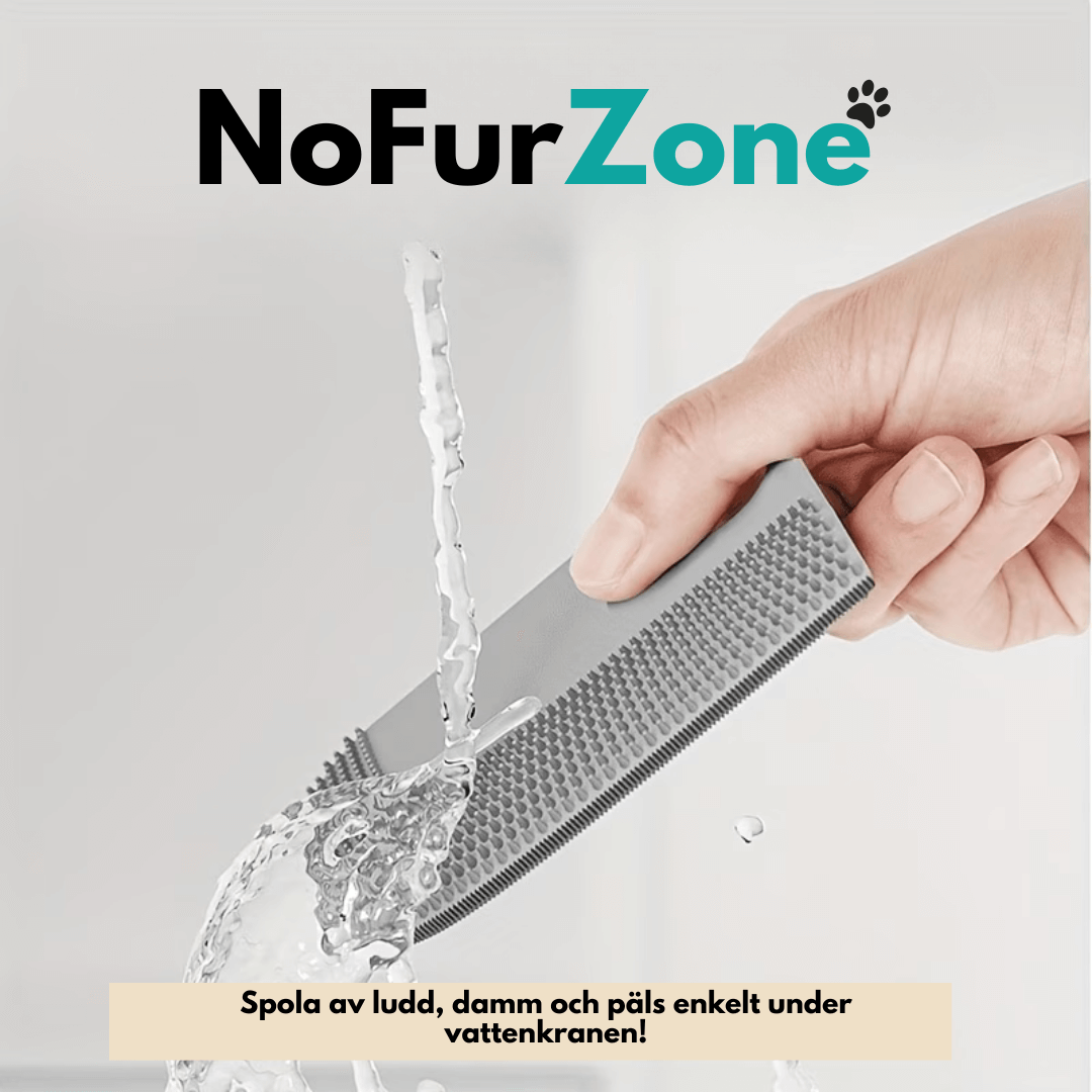 Silikonborste för katt & husdjursrengöring - effektiv pälsborttagare för hemmet